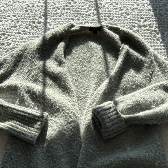 J Crew Long Grey Sweater - Picture 4 of 7